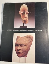 Ancient Treasures In Terra-Cotta Of Mali And Ghana 1981 African Art Masks Statue