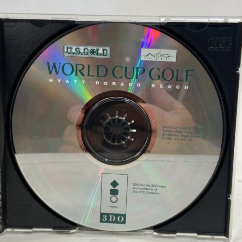 World Cup Golf Hyatt Dorado Beach 3DO Video Disc Game Vintage 1994 U.S. Gold - Bild 3 von 4