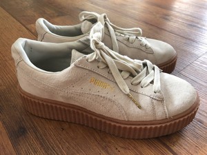 puma beige rihanna