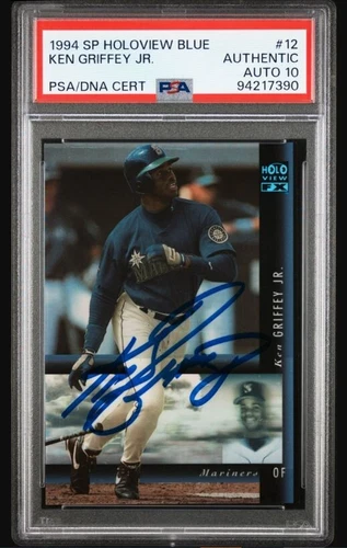 New Listing1994 Sp Ken Griffey, Jr. + 1985 McGwire Signed Baseball Cards PSA/DNA Certified