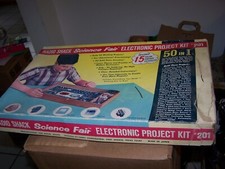 Radio Shack SCience Fair Electronic Project Kit 201