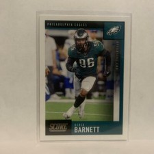 #192 Derek Barnett Philadelphia Eagles 2020 Score Football Card LV