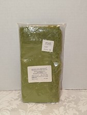 Vintage Spring Green Lace Edged 17" x 17" No Iron Napkins Set/4 Made In USA