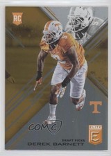 2017 Panini Elite Draft Picks Aspirations Orange Derek Barnett #115 no9