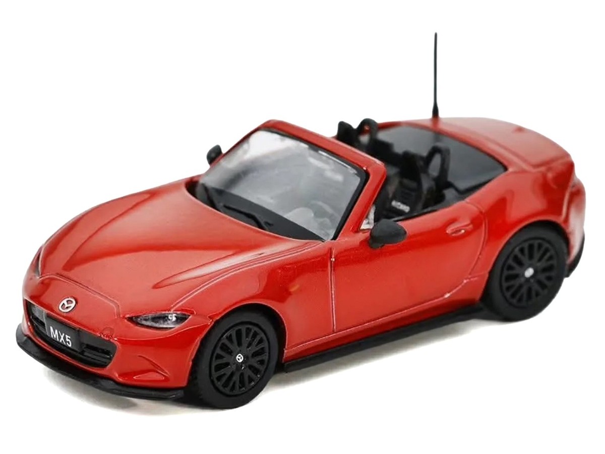 2024 MAZDA MX-5 ROADSTER ORANGE 1/64 DIECAST MODEL BY GCD X