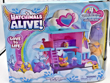 Hatchimals Alive Love To Life Hatchi-Nursery Playset  4 Surprise Eggs New