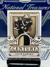 2025 National Treasures Alvin Kamara Gold Century Materials Patch,SSP#/49⚜️🔥