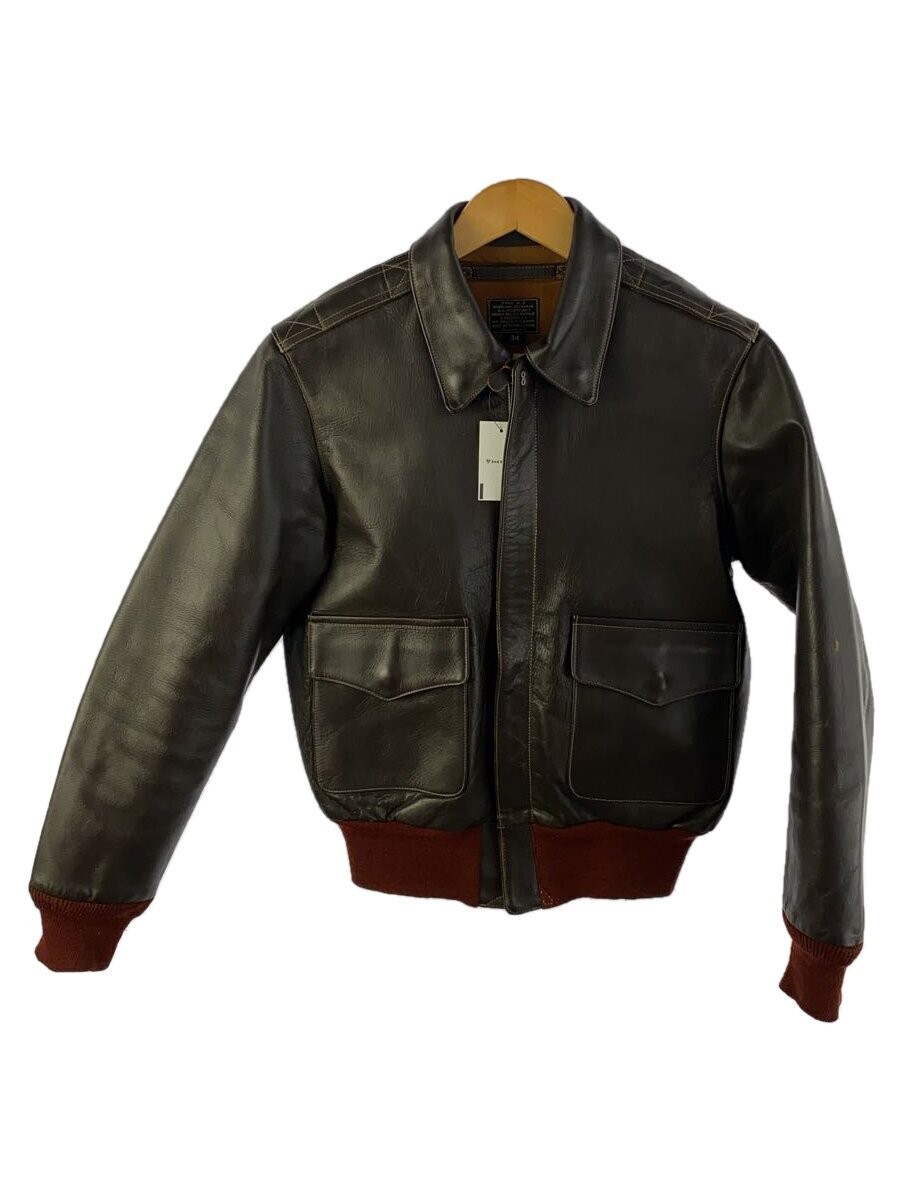 Buzz Rickson’s Leather Jacket/Bluebell Horseskin/… - image 1