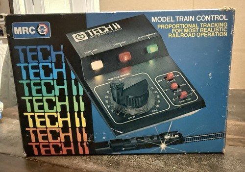 Vintage MRC Tech II Railmaster 2400 Model Train Controller W/ BOX | eBay