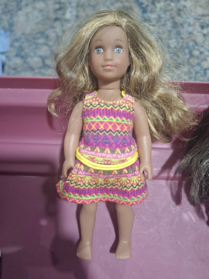 American Girl Mini Doll Set 4 Mini 6-inch Dolls - Image 3 of 4