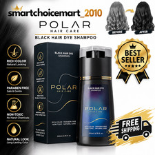 200ml Polar Hair Instant Dye Shampoo Hair Color Shampoo for Hair Natural Color
