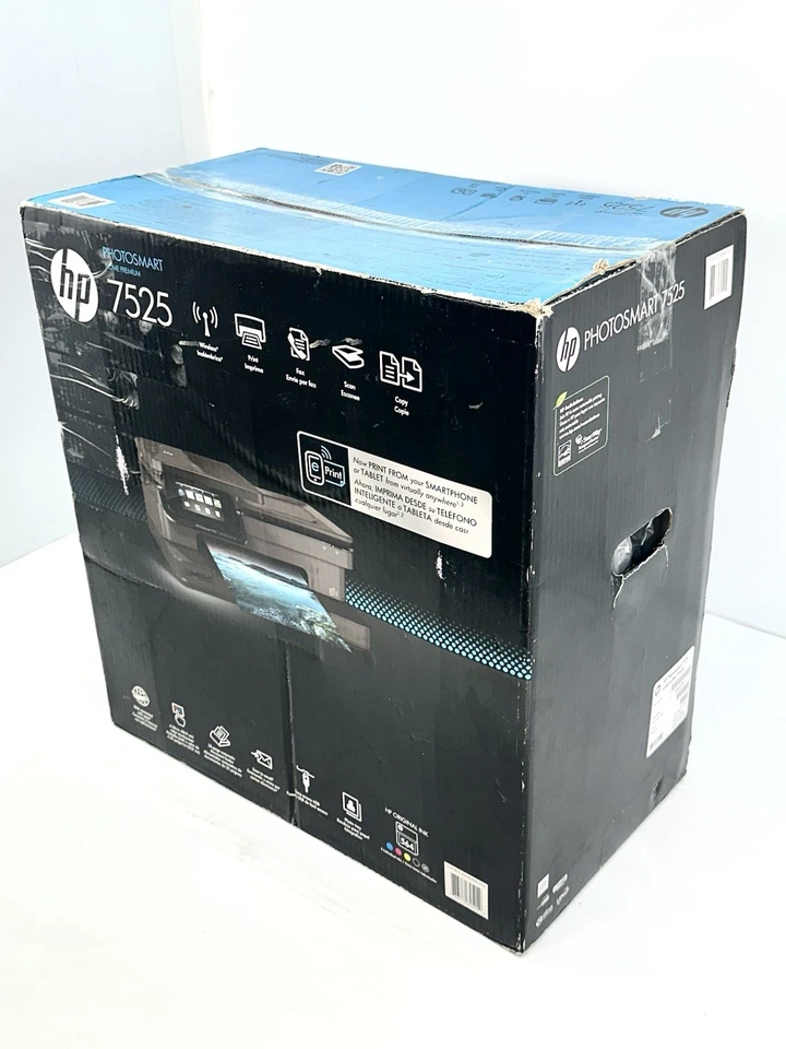 Brandneu HP Photosmart 7525 All-in-One Tintenstrahldrucker,💥Brandneu€€ - Bild 3 von 4