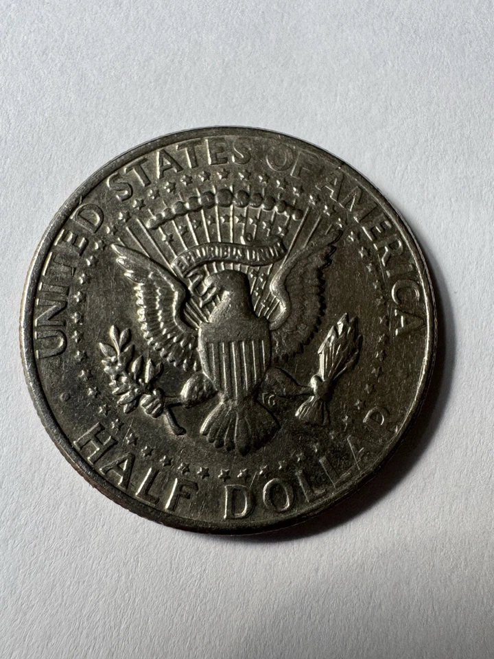 1971-D Kennedy 50C Half Dollar with RARE DDR ERROR on Lettering On Reverse - Image 2 of 4