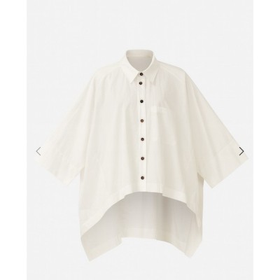 Kedem Sasson Oversized White Cotton Button Down
