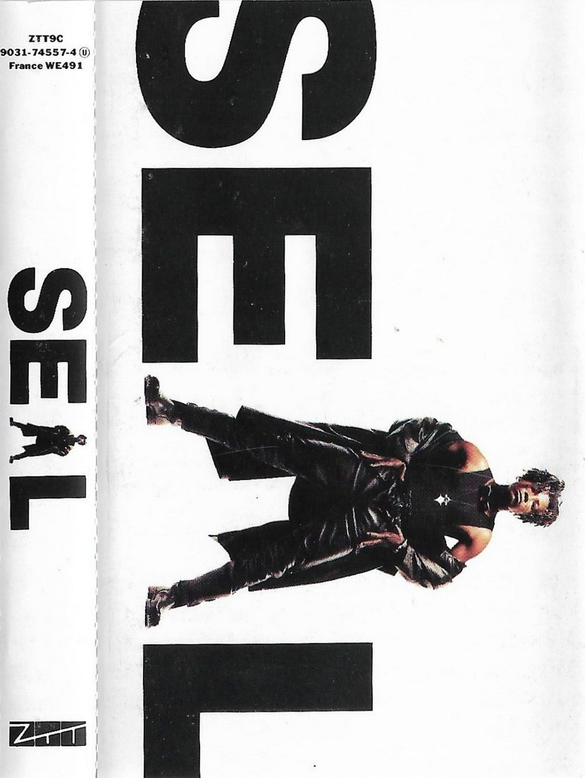 Seal Seal CASSETTE ALBUM Electronic Electro, Downtempo self-titled