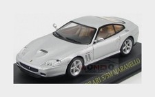 1:43 Edicola Ferrari 575M Maranello 2002 Silver FABFERC004 Modellino
