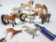 Vintage Toy Miniature plastic Horse MMTL 1998 Huge Lot -