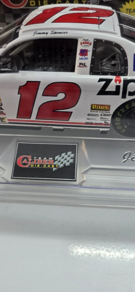 NASCAR 1999 Team Caliber #12 Jimmy Spencer Zippo Monte Carlo diecast 1:24. Foto 4 de 4