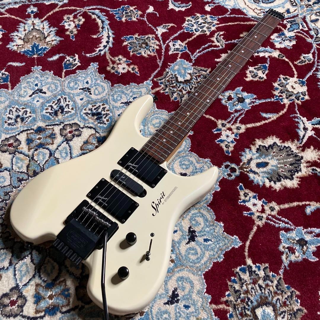 スタインバーグSpirit Stealth エレキギター ホワイト Spirit by Steinberger GU-Deluxe White 1991 Vintage From
