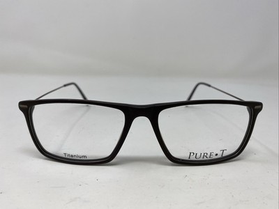 Camelot Pure T T128 BR 54-16-140 Dark Brown Full Rim Eyeglasses Frame YG42