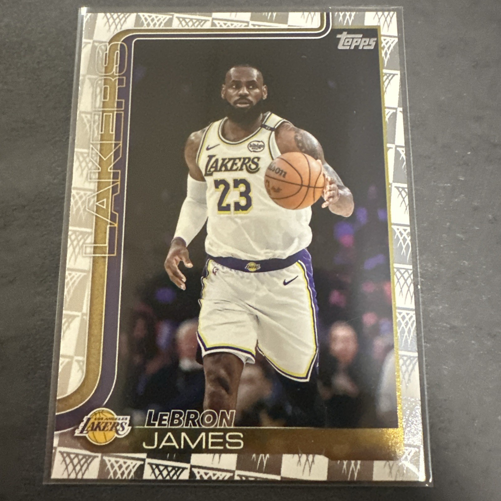 2025-26 Topps Basketball LeBron James Season Tip Off Parallel #150