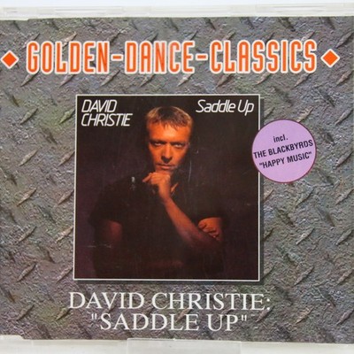 Music Musik MAXI CD David Christie / The Blackbyrds   Saddle Up / Happy Sehr Gut