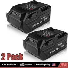 PACK 18V 6.0Ah Replacement Lithium Battery For Ridgid 18Volt R840083 Rigid Tools
