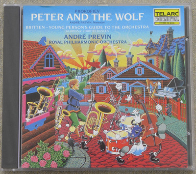 PROKOFIEFF: PETER AND THE WOLF + BRITTEN - ANDRÉ PREVIN - TELARC