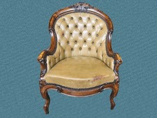 Fauteuil En Noyer Style