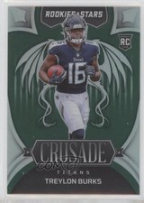 2022 Panini Rookies & Stars Crusade Green Prizm 3/5 Treylon Burks #CR-19 11ur