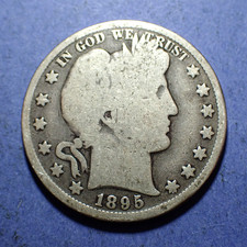 1895 Barber Half   Good