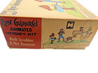 VTG. MULTIPLE RUBE GOLDBERG'S " ANIMATED HOBBY KIT BACK SCRUBBER & HAT REMOVER " — photo 2