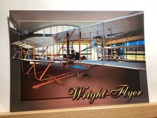 Wright Flyer at the National Memorial: Kill Devil Hills, NC - Vintage Postcard