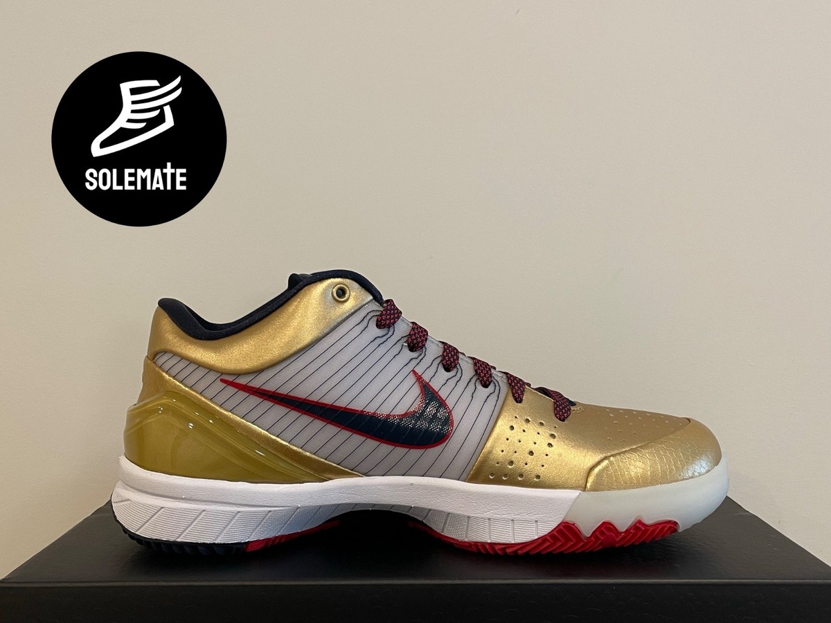 🏅Nike Kobe 4 Protro Metallic Gold & Dark Obsidian FQ3544-100