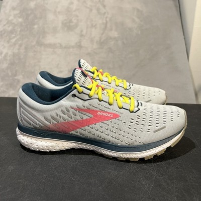 Brooks Gray Running Shoes with Yellow Soles Grey Brooks Mens Adrenaline Gts 24 Running Shoe | Rack Room  main image 4