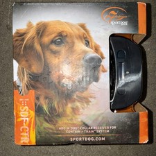 SportDOG SDF-CTR Contain-N-Train Add-A-Dog Collar Récepteur Rechargeable Scellé