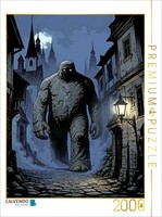 Calvendo Puzzle The Golem Of Prague | 2000 Pieces, Finished Size 35.4 × 26.4 In
