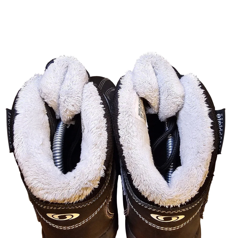 Salomon Thinsulate Waterproof Winter Snow Boots Black Size 7 US - Image 4 of 4