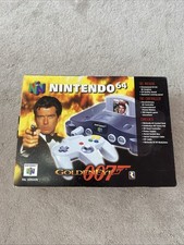 Nintendo 64 N64 Boxed Goldeneye Edition Console
