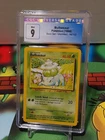 1999 Pokémon Base Set Unlimited Bulbasaur #44/102 CGC 9