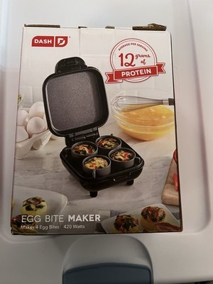 Dash Egg Bite Maker 4-pack Brand New In Box Also Dessert Bites