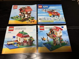 LEGO Instruction Manual Booklet LOT 2010s Era - City, Ninjago, DC, Creator