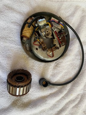 ZUNDAPP BELLA RESTORED 6V GENERATOR AND ROTOR