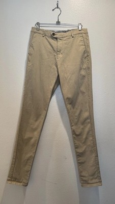 Bonne Gueule Pants Men s Size 29 Beige Chino Axel Classic Work Everyday READ