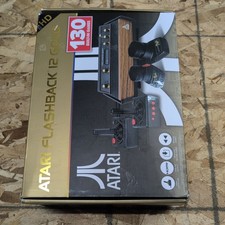 Atari Flashback 12 Gold HDMI Console 130 Classic Games w/ Paddles AR3080B NEW OB