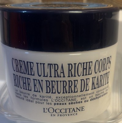 L'Occitane En Provence Ultra Rich Body Cream 25% Shea Butter Jumbo 7 oz Sealed