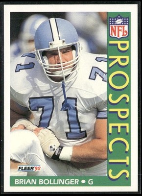 1992 Fleer #433 Brian Bollinger
