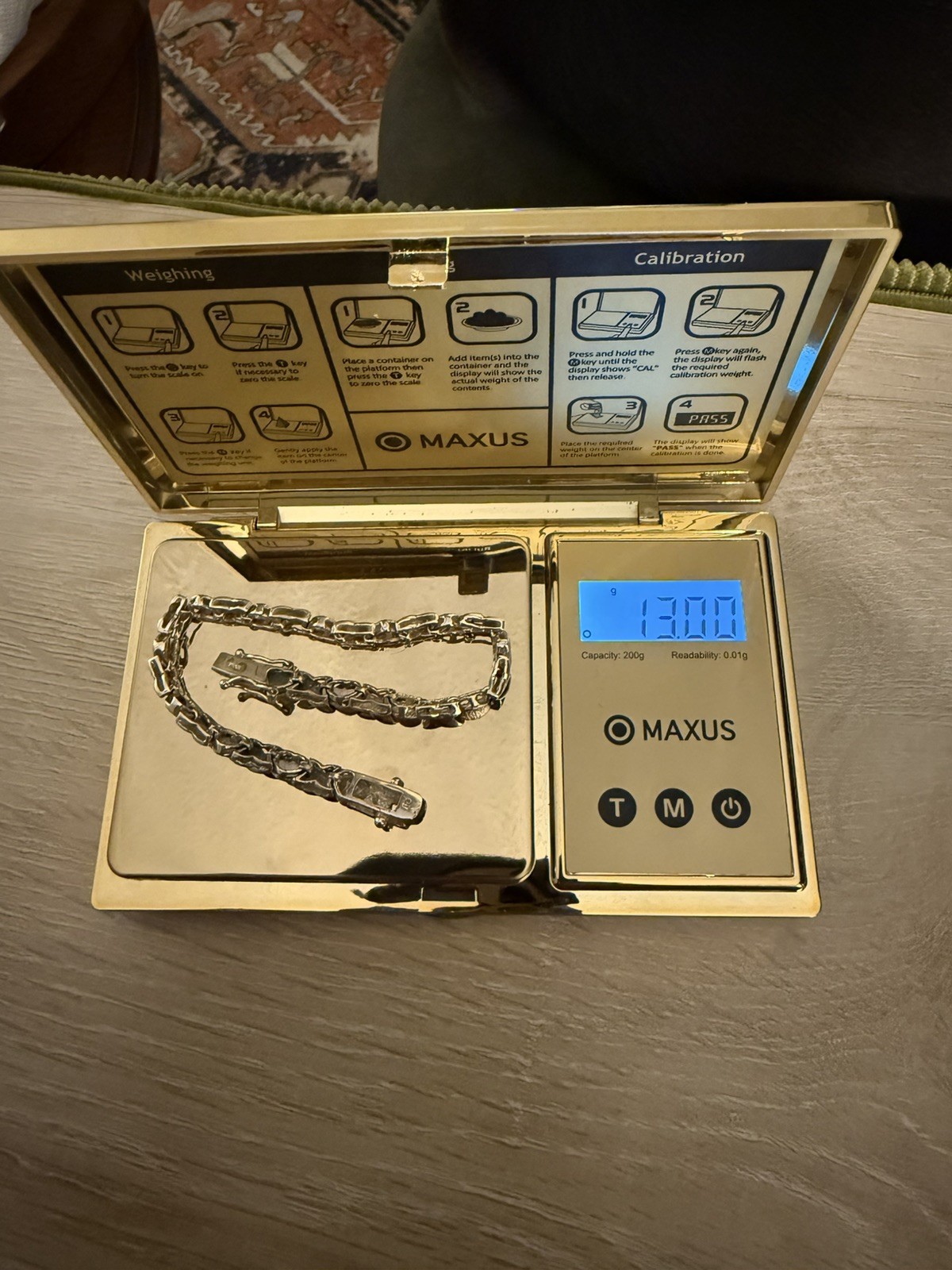 Vintage 925 Sterling Silver XO Hearts Hugs & Kisses Tennis Bracelet 7"