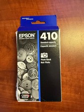 Genuine Epson 410XL Photo Black T410XL120 High Capacity Ink OEM New