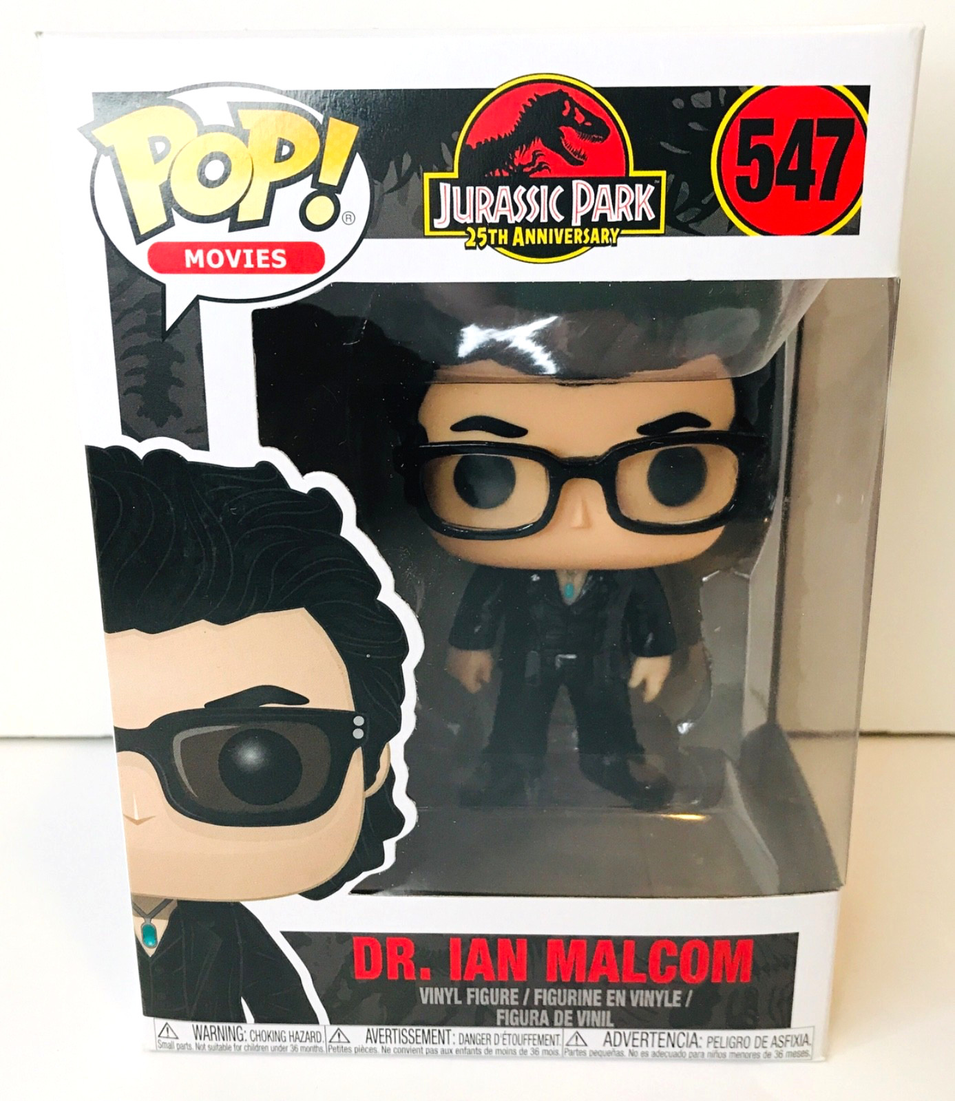 En Oferta Funko Pop! Ian Malcom 547 Jurassic Park Vinyl Figure Jp Movies Rare